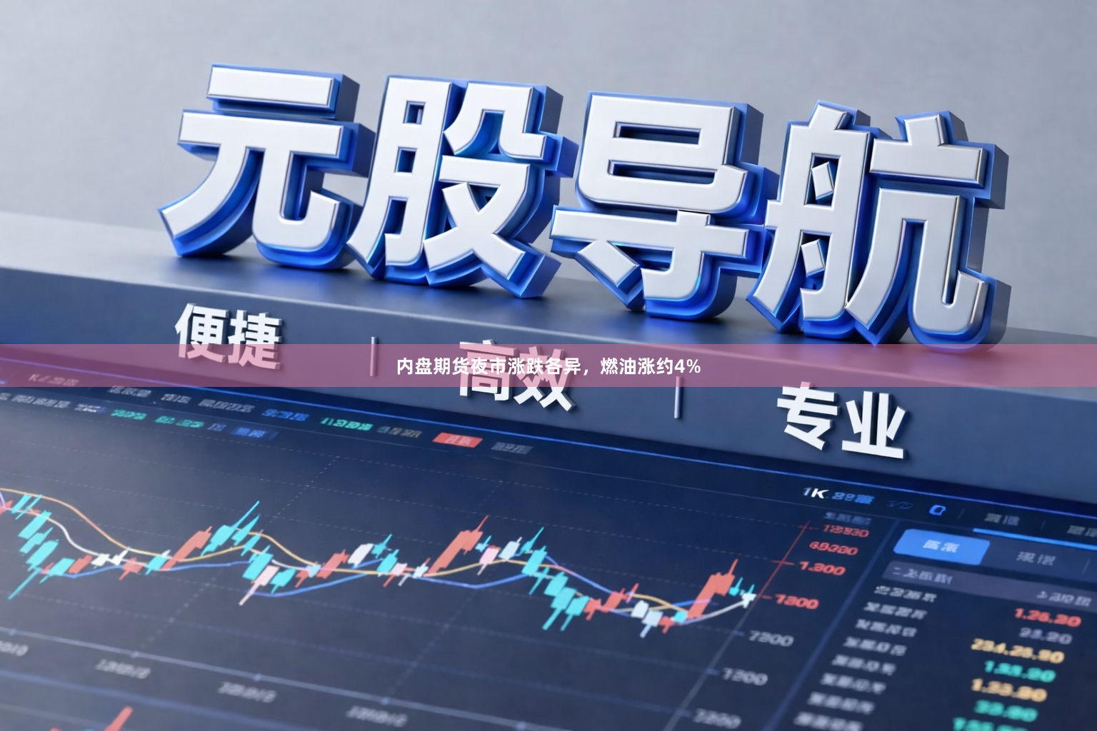 内盘期货夜市涨跌各异，燃油涨约4%
