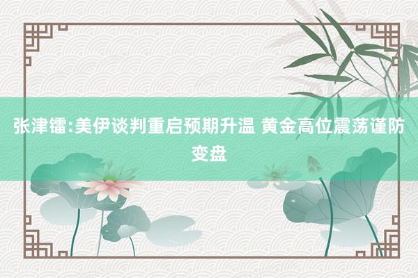 张津镭:美伊谈判重启预期升温 黄金高位震荡谨防变盘