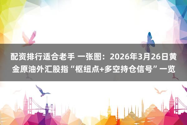 配资排行适合老手 一张图：2026年3月26日黄金原油外汇股指“枢纽点+多空持仓信号”一览